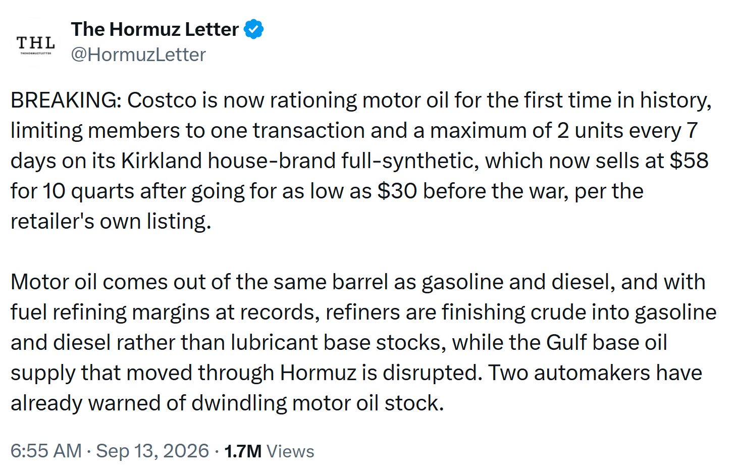 5 Hormuz Letter Post 5 Hormuz Letter Post