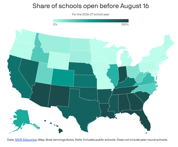 16 Schools open 16 Schools open